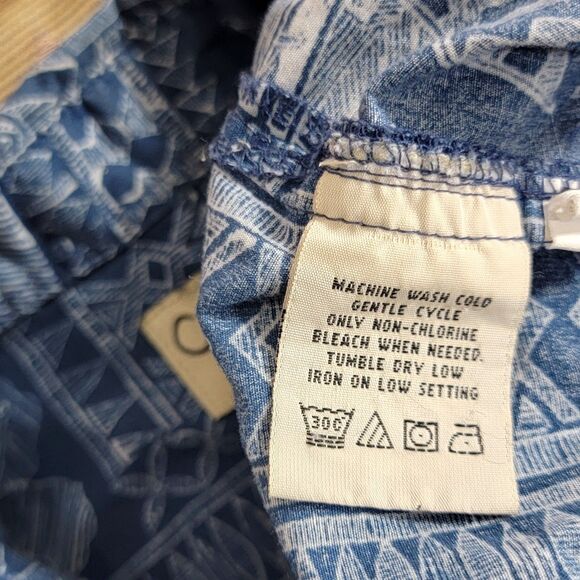 Cooke Street Honolulu Hawaiian Shirt Men M Blue Short Sleeve Pineapple Button Up - Picture 11 of 11